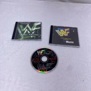 WWF The Music Volume 2,3 And 4 CD Wrestling Series
